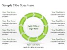 Download chrevoncycle c 9green clockwise PowerPoint Slide and other software plugins for Microsoft PowerPoint