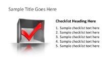Download red checkbox PowerPoint Slide and other software plugins for Microsoft PowerPoint