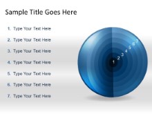 Download targetsphere b 7blue PowerPoint Slide and other software plugins for Microsoft PowerPoint