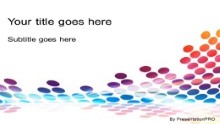 Download flowing circles rainbow PowerPoint Template and other software plugins for Microsoft PowerPoint