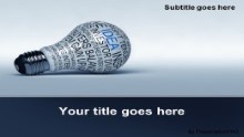 Download idea concepts bulb blue PowerPoint Template and other software plugins for Microsoft PowerPoint
