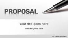 Download professional proposal PowerPoint Template and other software plugins for Microsoft PowerPoint