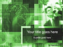 Download globaltalk green PowerPoint Template and other software plugins for Microsoft PowerPoint