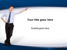 Download guy on wall PowerPoint Template and other software plugins for Microsoft PowerPoint