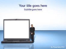 Download laptop blank PowerPoint Template and other software plugins for Microsoft PowerPoint