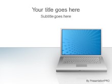 Download laptop reflection PowerPoint Template and other software plugins for Microsoft PowerPoint