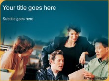 Download sales meeting blue PowerPoint Template and other software plugins for Microsoft PowerPoint