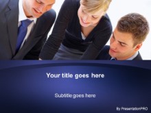 Download smiley business team PowerPoint Template and other software plugins for Microsoft PowerPoint
