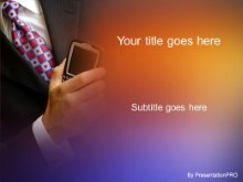 Download wireless businessman PowerPoint Template and other software plugins for Microsoft PowerPoint