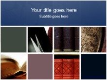 Download library collage PowerPoint Template and other software plugins for Microsoft PowerPoint