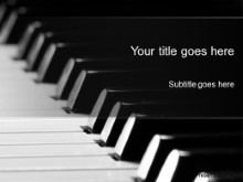Download piano music PowerPoint Template and other software plugins for Microsoft PowerPoint