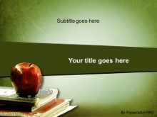 Download teachers apple stack PowerPoint Template and other software plugins for Microsoft PowerPoint