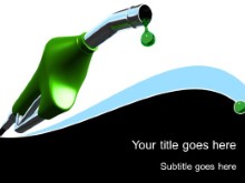 Download greener gas PowerPoint Template and other software plugins for Microsoft PowerPoint