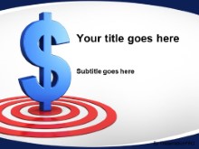 Download financial target blue PowerPoint Template and other software plugins for Microsoft PowerPoint