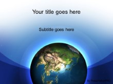 Download earth pulse PowerPoint Template and other software plugins for Microsoft PowerPoint