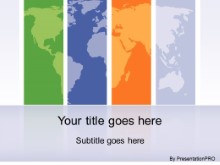Download global regions gray PowerPoint Template and other software plugins for Microsoft PowerPoint