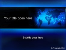 Download globe graph blue PowerPoint Template and other software plugins for Microsoft PowerPoint
