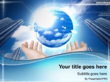 Download grasping the world PowerPoint Template and other software plugins for Microsoft PowerPoint