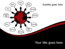 Download hello world red PowerPoint Template and other software plugins for Microsoft PowerPoint