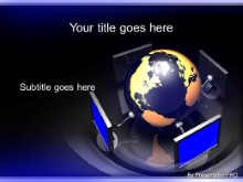 Download plugged into the world PowerPoint Template and other software plugins for Microsoft PowerPoint