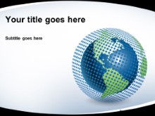 Download polka dot world black PowerPoint Template and other software plugins for Microsoft PowerPoint