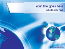 Download world glow PowerPoint Template and other software plugins for Microsoft PowerPoint