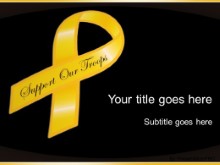 Download troop support ribbon PowerPoint Template and other software plugins for Microsoft PowerPoint