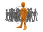 3D people-Be Different 3D stick figure for PowerPoint