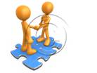 3D people-Binding Agreement 3D stick figure for PowerPoint