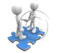 3D people-Binding Agreement 3D stick figure for PowerPoint