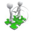 3D people-Binding Agreement 3D stick figure for PowerPoint