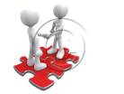 3D people-Binding Agreement 3D stick figure for PowerPoint