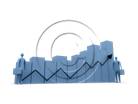 3D people-Business Statistics 2 3D stick figure for PowerPoint