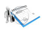 3D people-Calendar 3D stick figure for PowerPoint