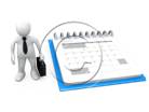 3D people-Calendar 3D stick figure for PowerPoint