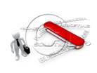 3D people-Business Swiss Knife 3D stick figure for PowerPoint
