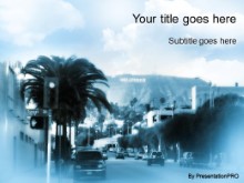 Download sunset blvd PowerPoint Template and other software plugins for Microsoft PowerPoint