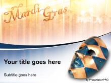 Download mardi gras mask PowerPoint Template and other software plugins for Microsoft PowerPoint