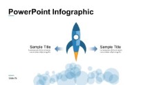 PowerPoint Infographic - Rocket Ship