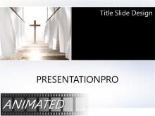 Animated Religious 281 Widescreen PPT PowerPoint Animated Template Background