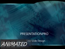 PowerPoint Templates - Animated Blue Graph