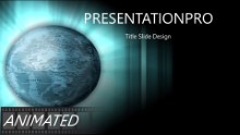 Labled World Widescreen PPT PowerPoint Animated Template Background