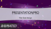 Animated Celebrate Widescreen PPT PowerPoint Animated Template Background