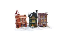 Winter Buildings 3D Model