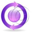 Download arrowcycle a 2purple PowerPoint Graphic and other software plugins for Microsoft PowerPoint