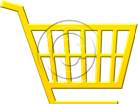 Shopping Cart Style Yellow PPT PowerPoint picture photo