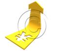 Download yen arrow up yellow PowerPoint Graphic and other software plugins for Microsoft PowerPoint