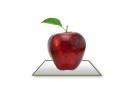 PowerPoint Image - 3D Apple Square