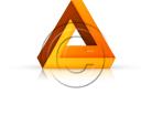 Download 3dtriangle03 orange PowerPoint Graphic and other software plugins for Microsoft PowerPoint