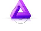 Download 3dtriangle05 purple PowerPoint Graphic and other software plugins for Microsoft PowerPoint